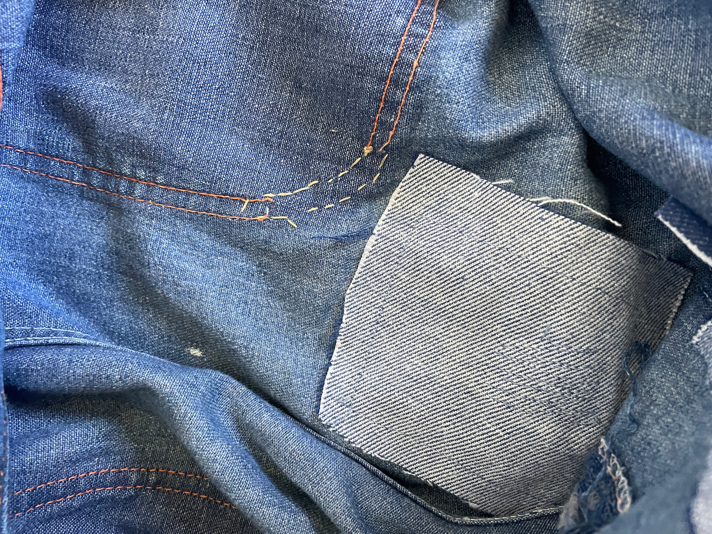 50s Paint Splatter Side Zip Jeans