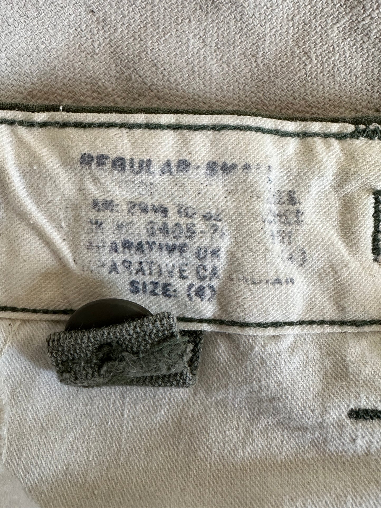 80s OG-107 Army Utility Pants
