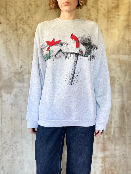 90s Cardinal Sweatshirt
