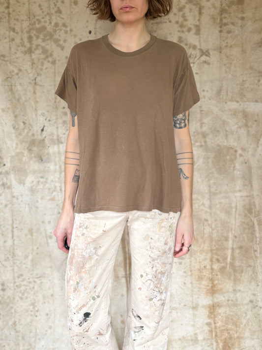 80s/90s Blank Brown Tee