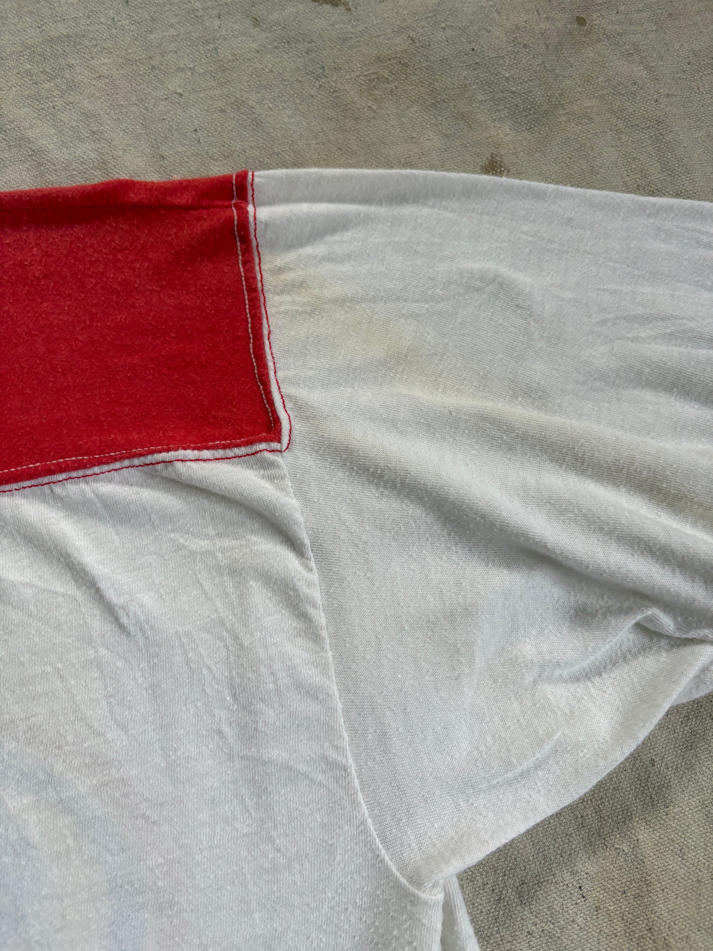 70s/80s University Of Kansas Jayhawks Basketball Tee