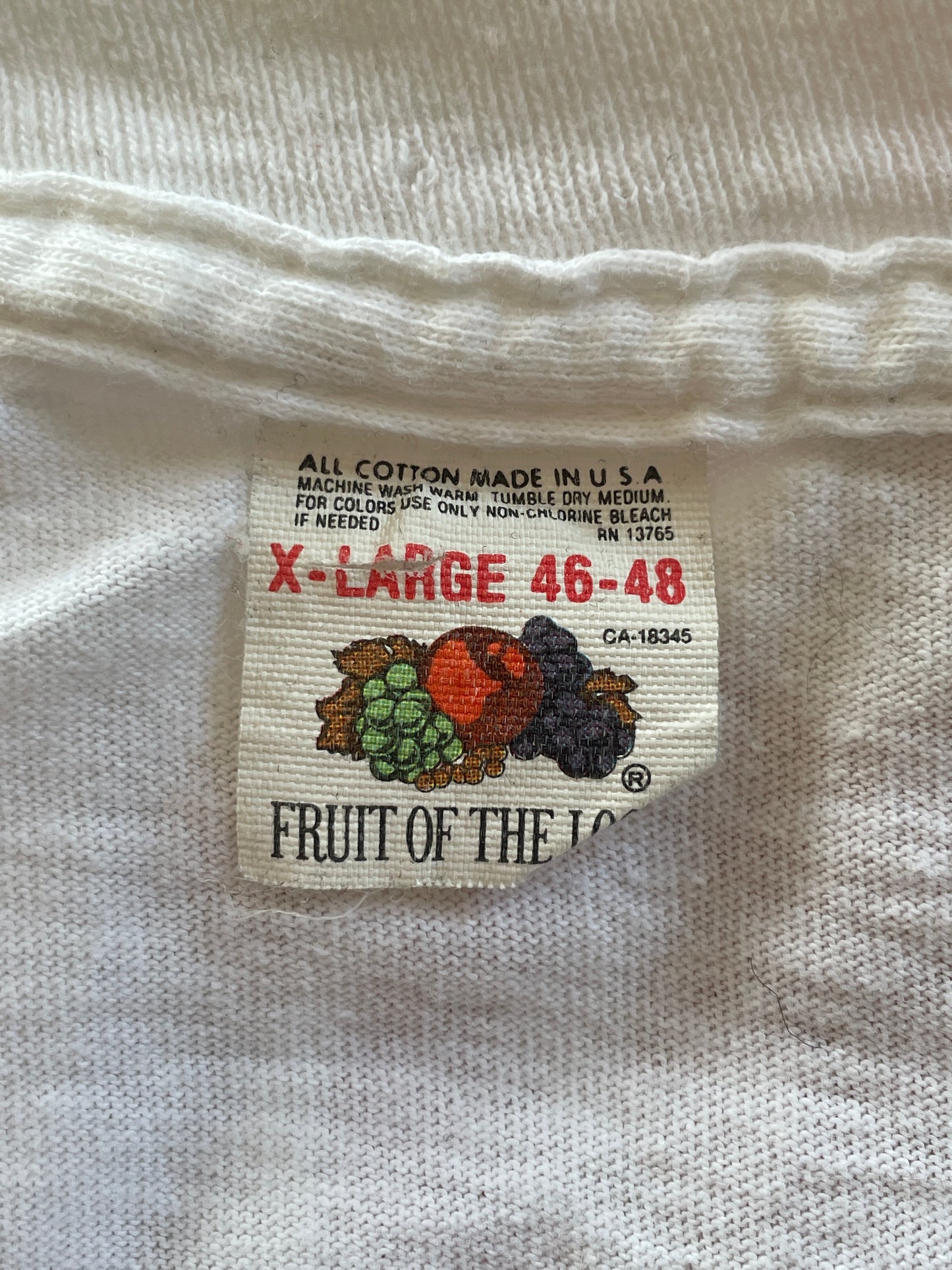 80s Blank White Tee