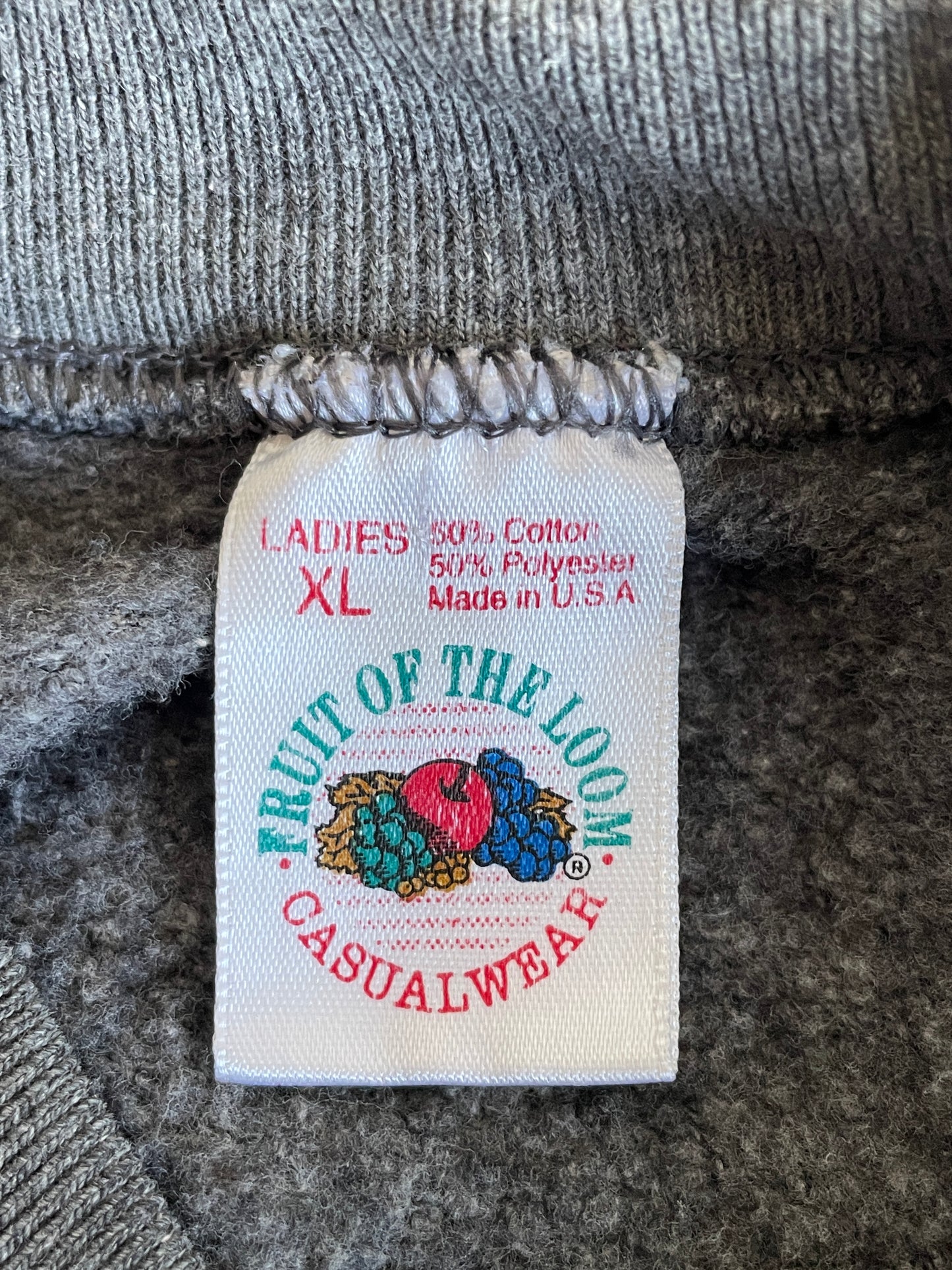 90s Blank Grey Sweatshirt