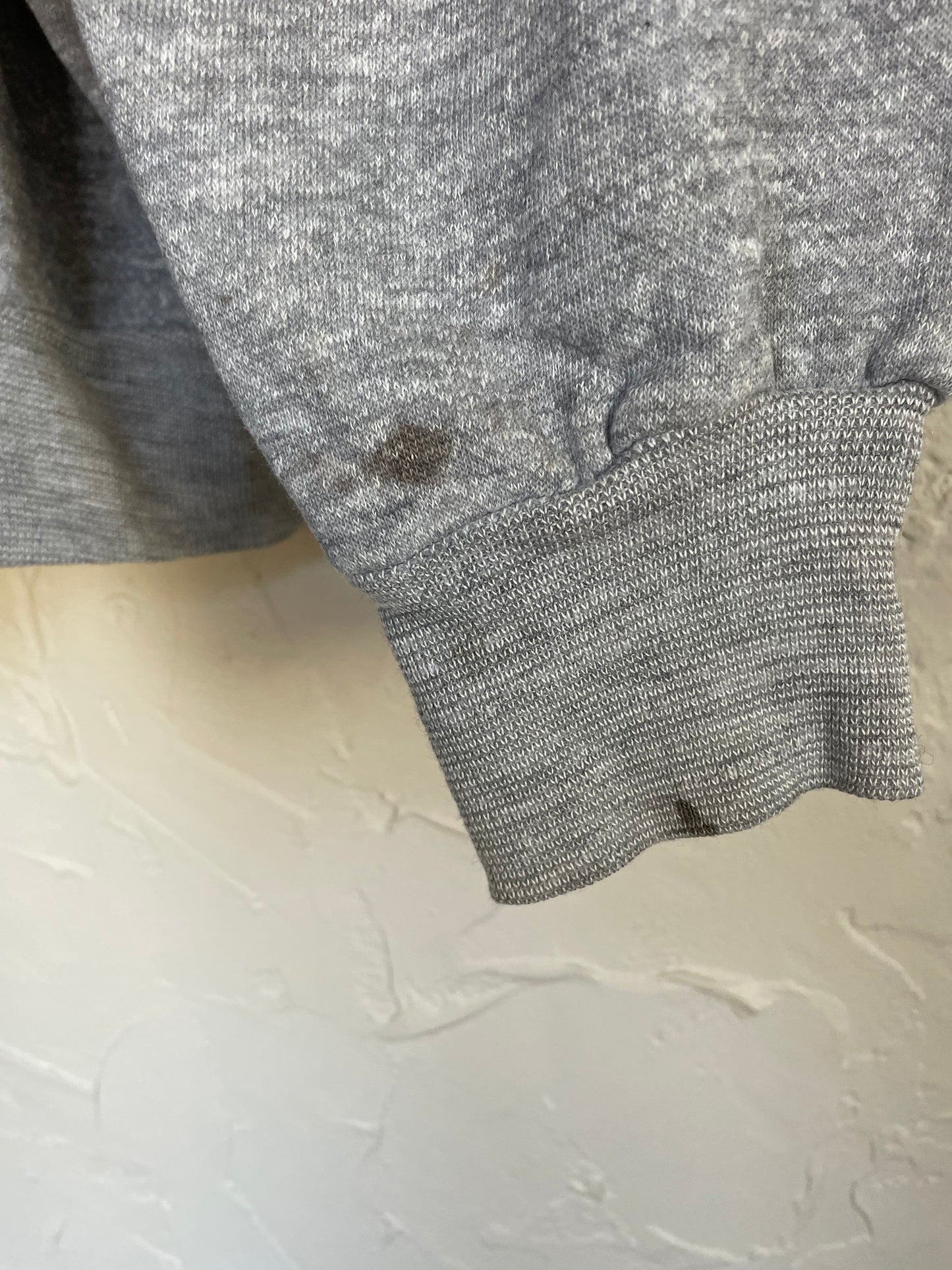 80s Blank Heather Grey Sweatshirt