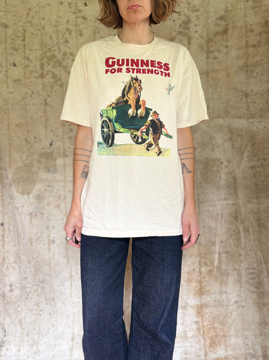 90s Guinness For Strength Clydesdale Tee