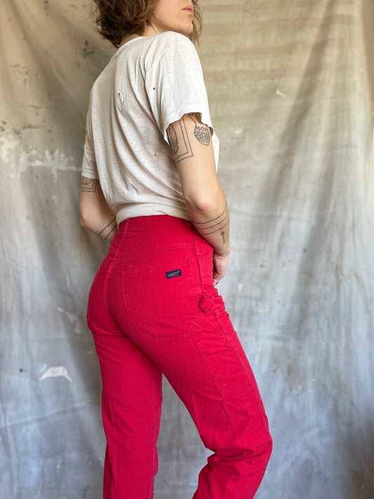 80s Red DeeCee Carpenter Pants