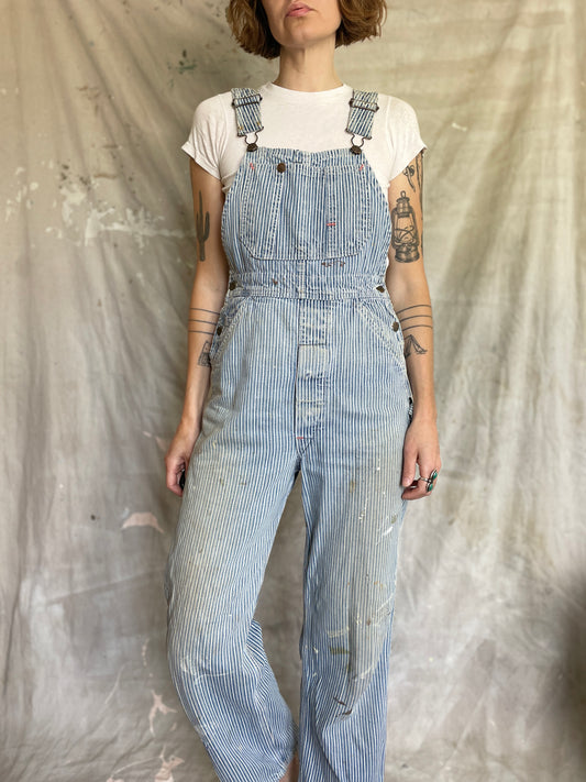 70s Liberty Stripe Overalls