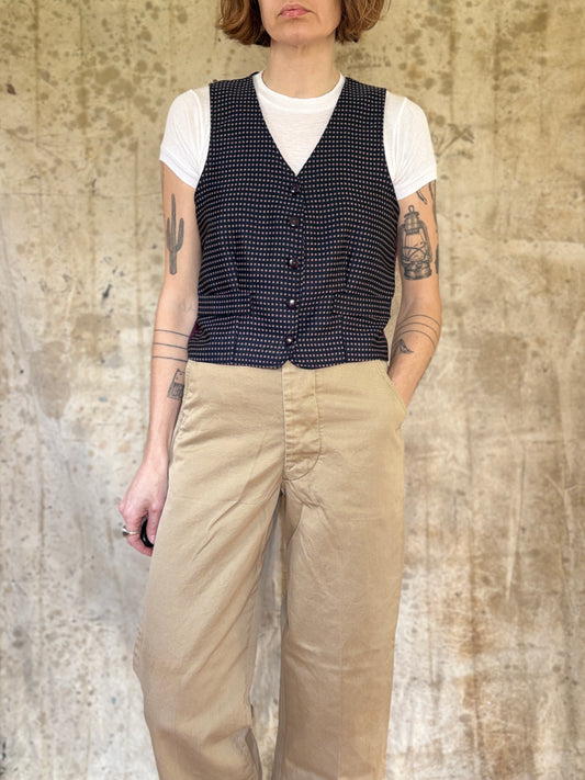 80s Tie Back Vest