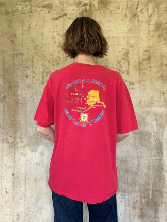 90s Northern Pacific US Coast Guard Tee