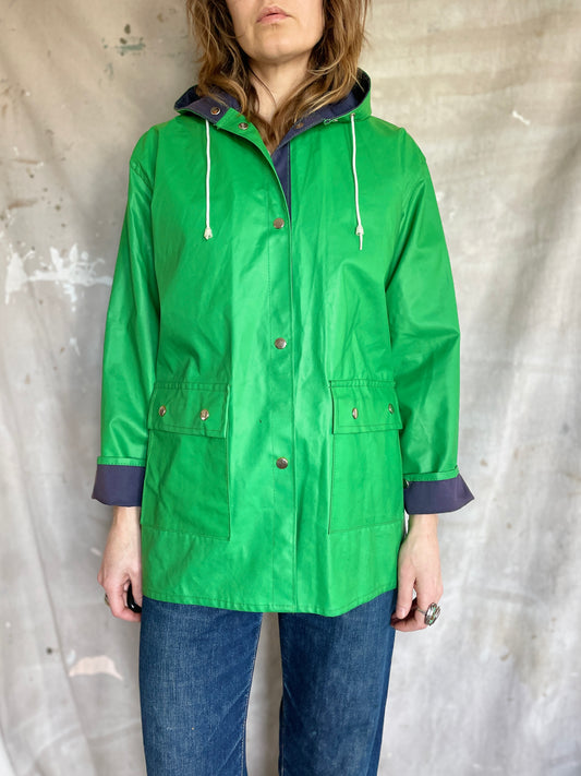 80s Reversible Raincoat