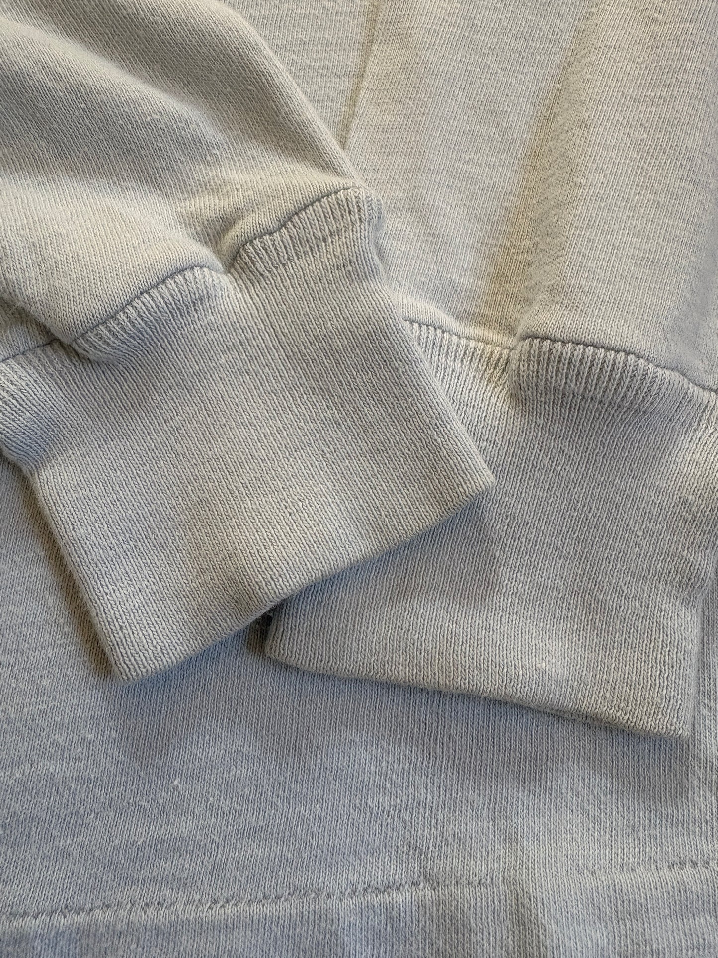 Vintage 50s Pale Blue Blank Pocket Tee