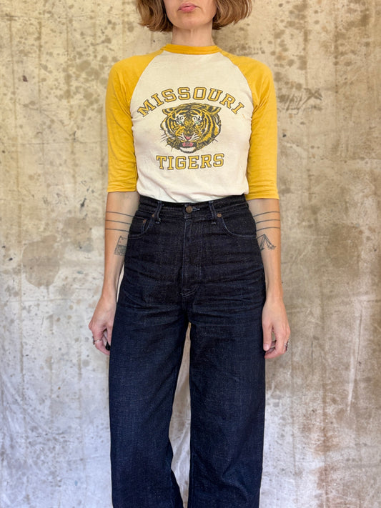70s Missouri Tigers Baseball Tee