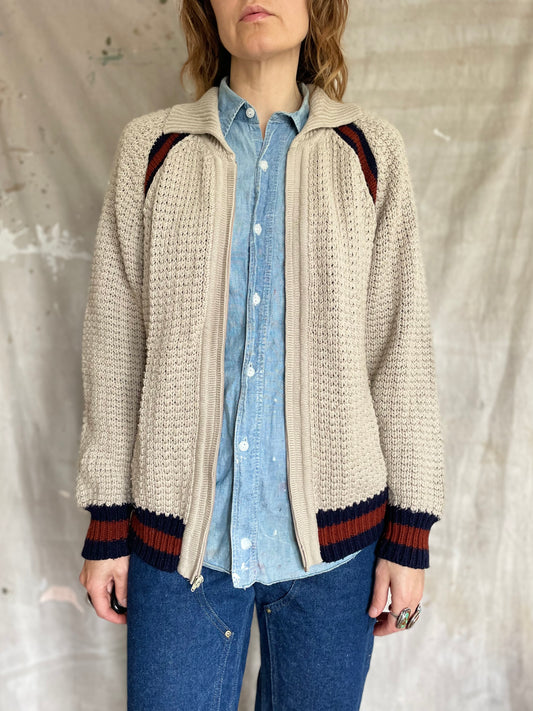 70s Montgomery Ward Raglan Sweater