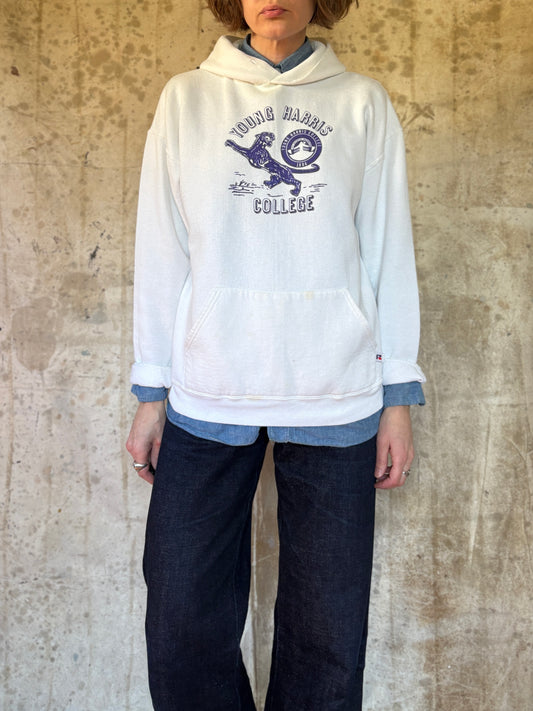 90s Young Harris College Hoodie Sweatshirt