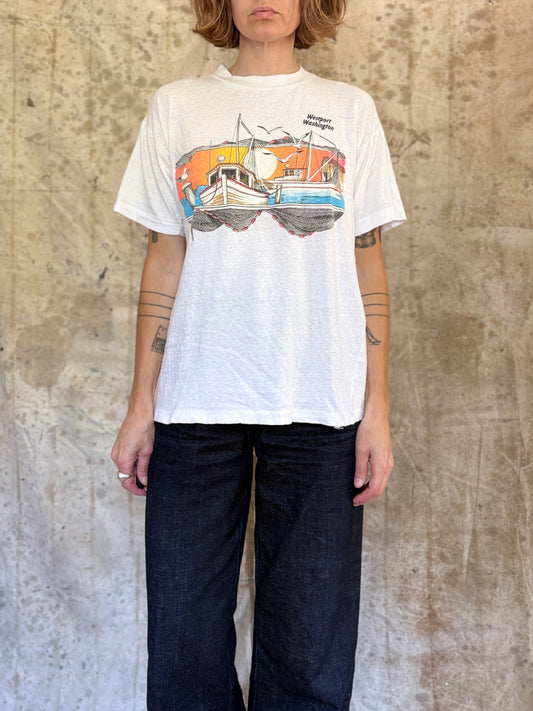 80s Westport Washington Coastal Tee