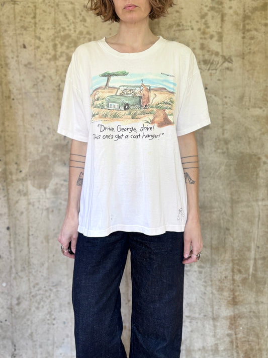 80s The Far Side Funny Tee