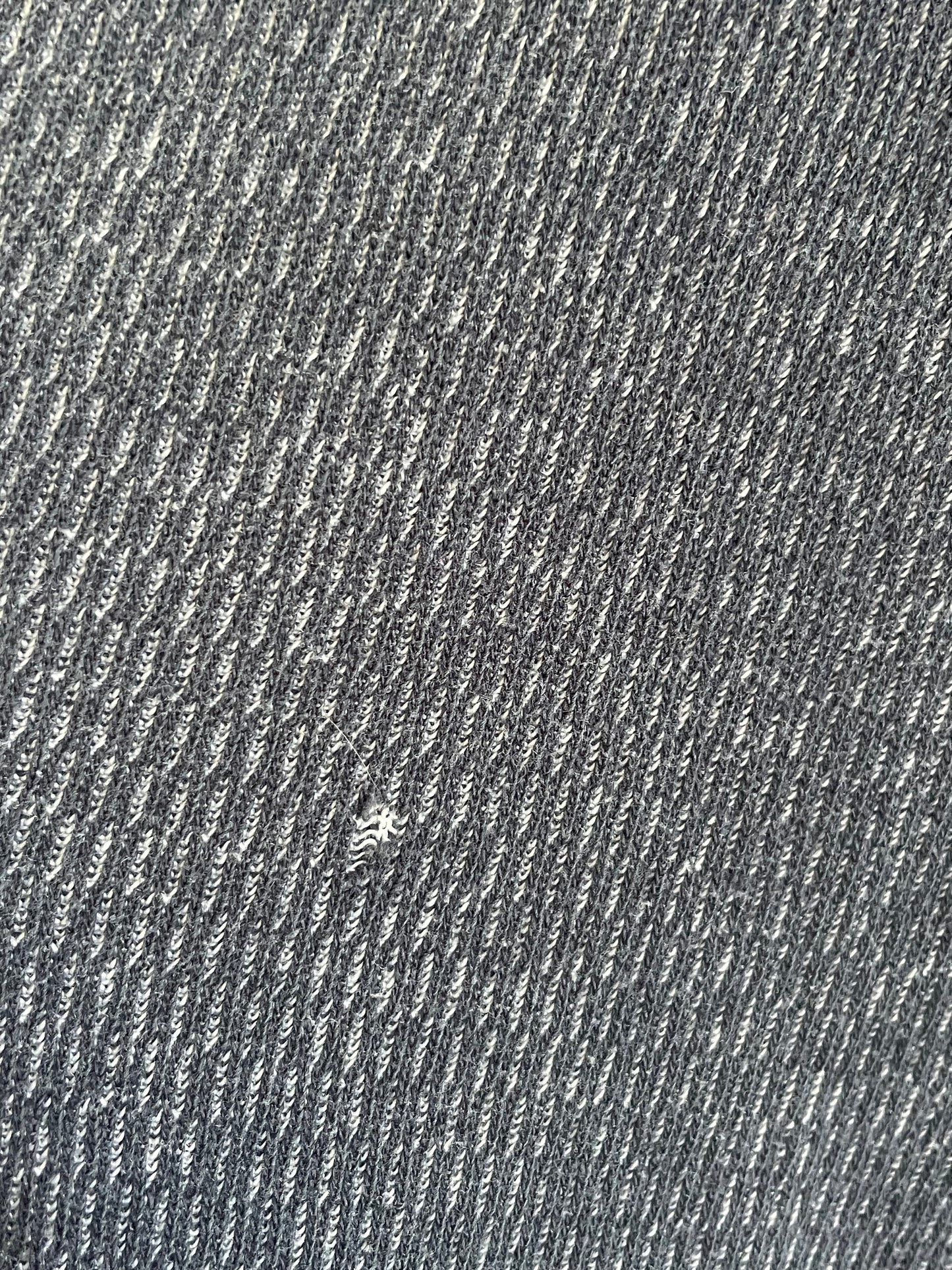 80s Blank Blue Thermal Shirt