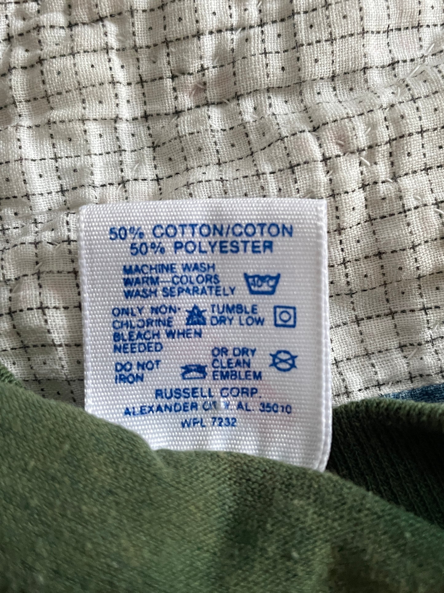 80s/90s Faded Blank Green Tee