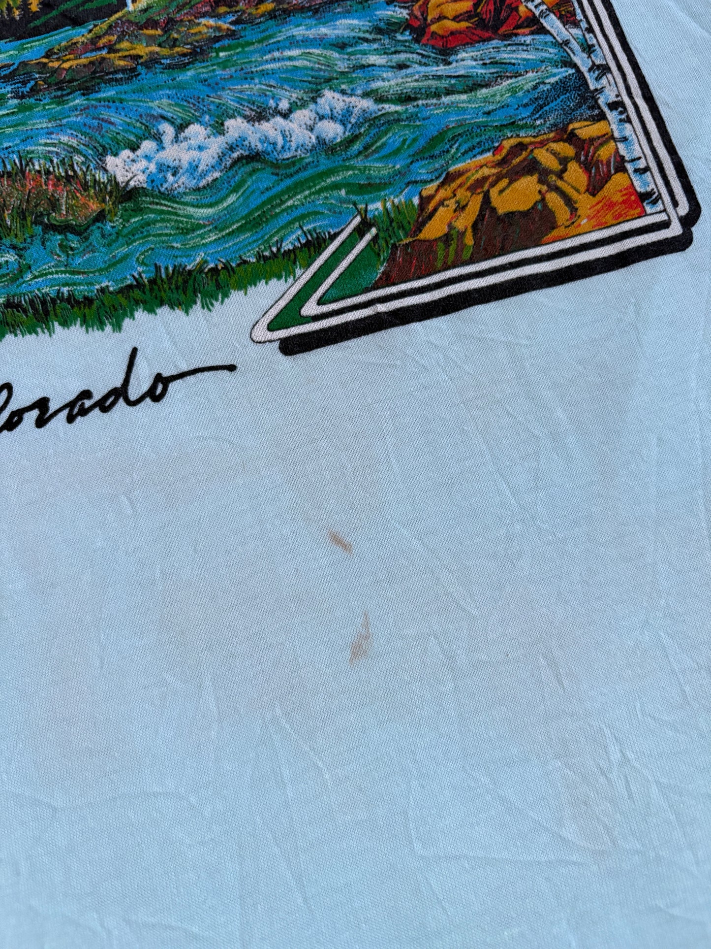 80s Colorado Nature Scene Tee