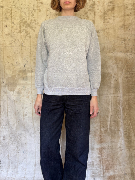 90s Hanes Blank Heather Grey Sweatshirt
