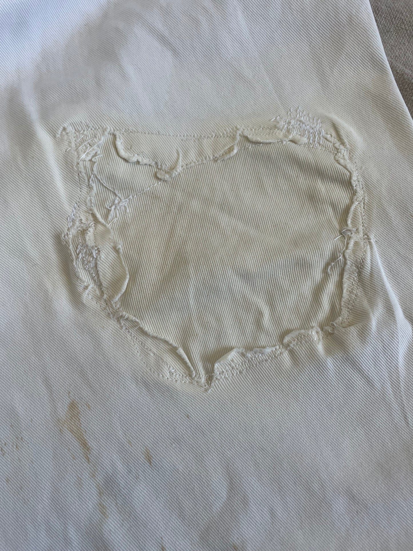60s USN White Service Uniform Sailor Pants
