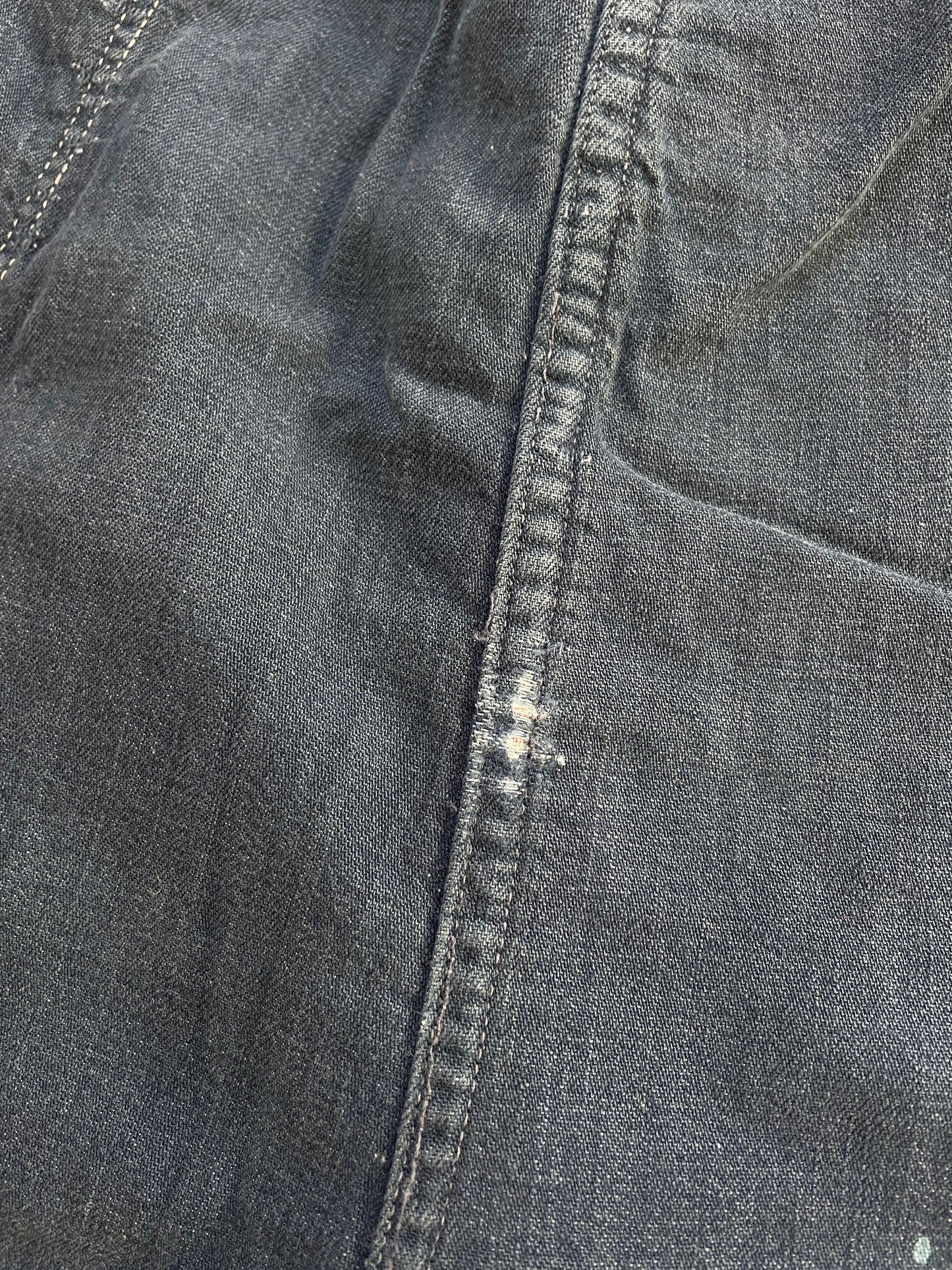 50s Flannel Lined Side Zip Jeans