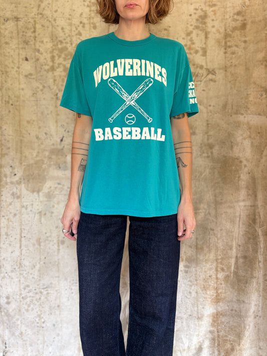 90s Wolverines Baseball Tee