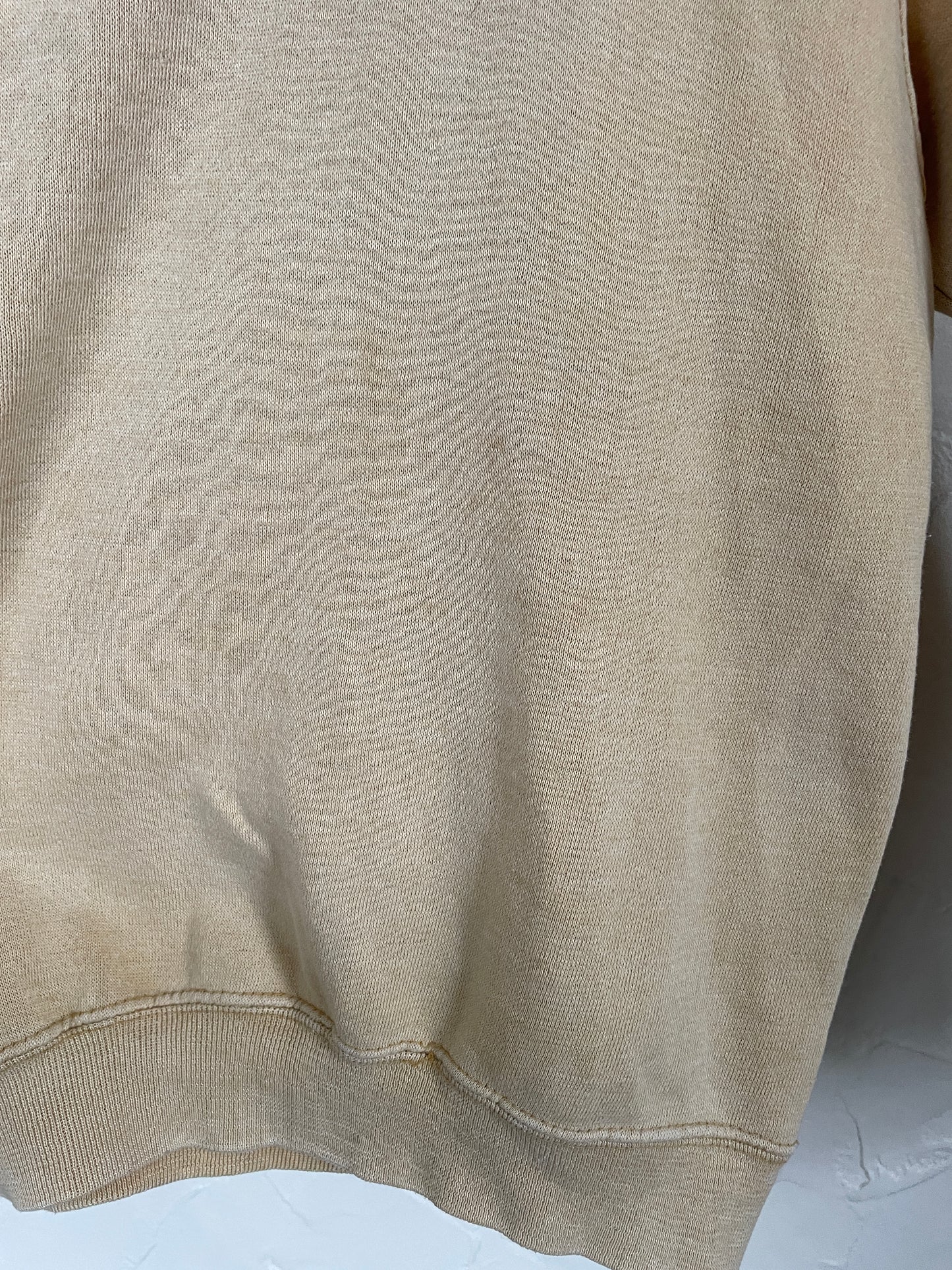 80s Blank Mustard Sweatshirt