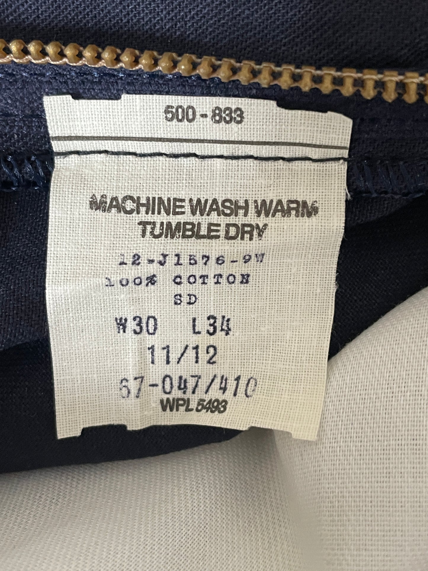 80s DeeCee Navy Blue Pants