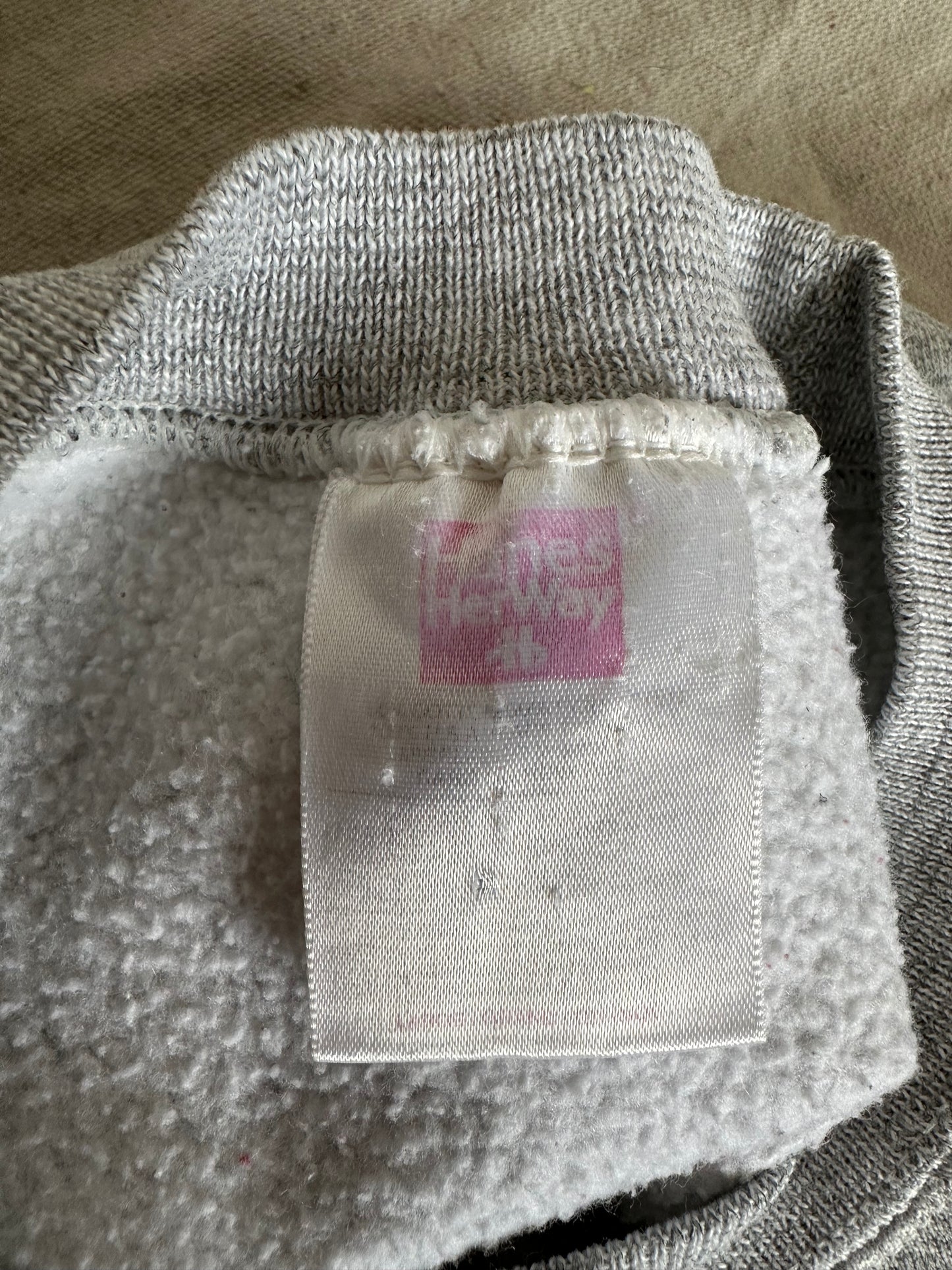 90s Blank Heather Grey Sweatshirt