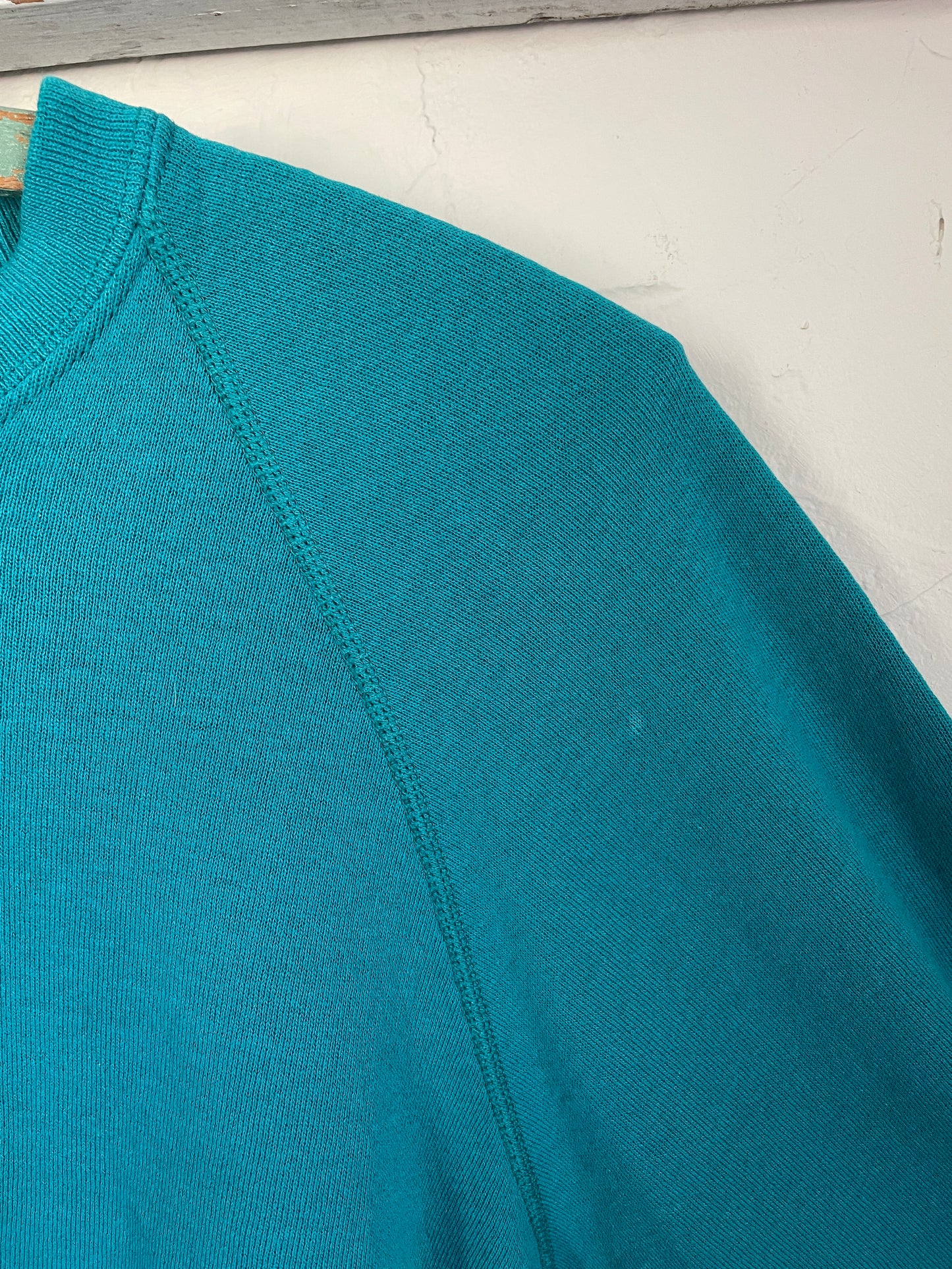 80s/90s Lee Blank Teal Sweatshirt