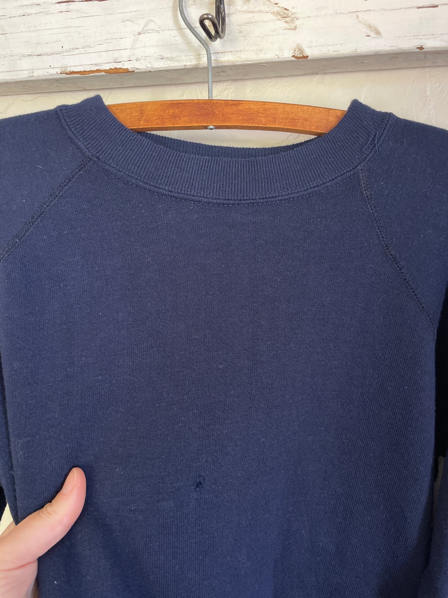 80s Blank Navy Blue Sweatshirt