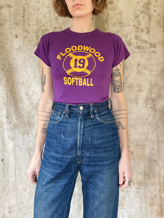 90s Floodwood Softball Tee