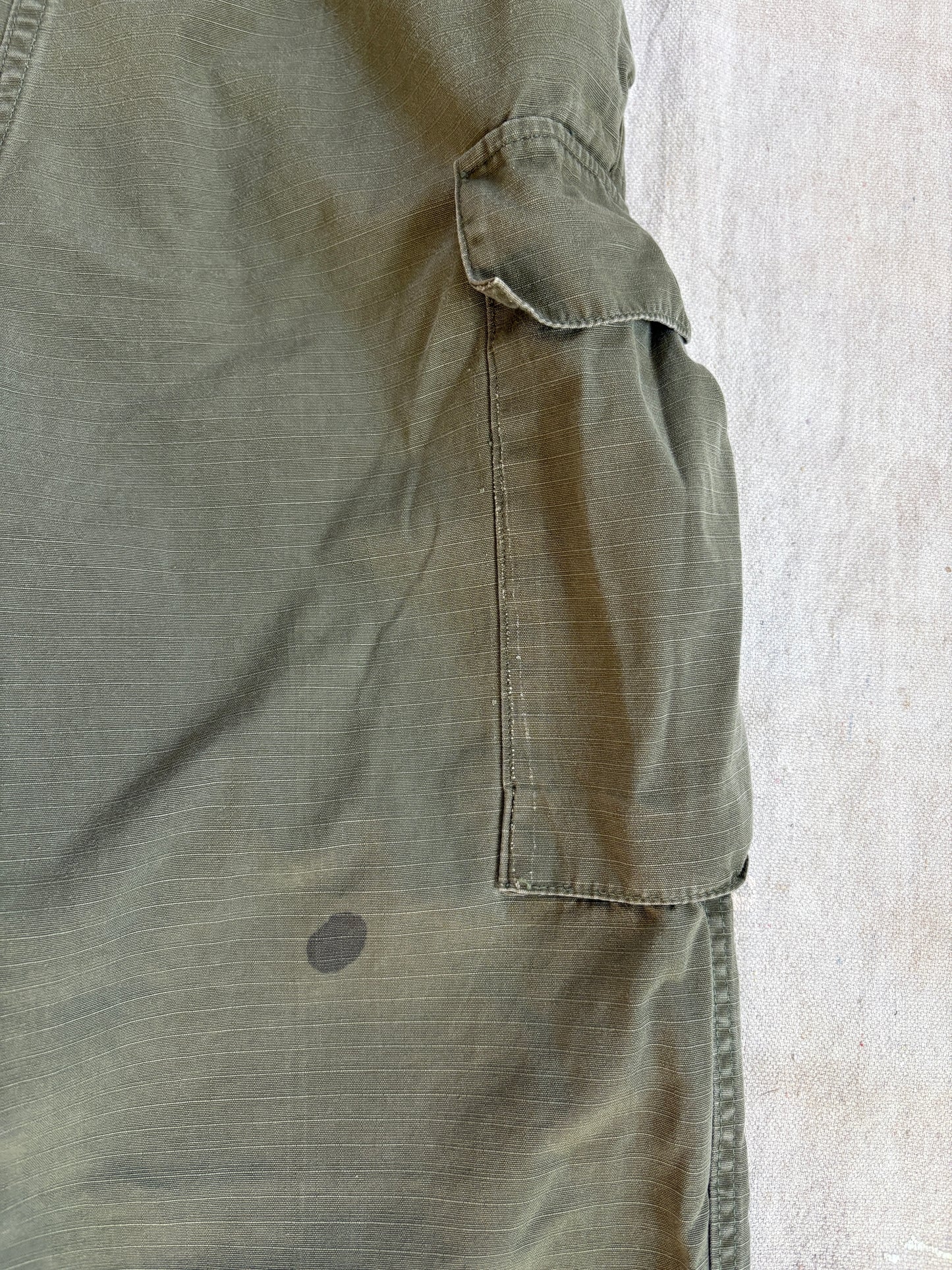 70s OG107 Cotton Poplin Utility Slacks