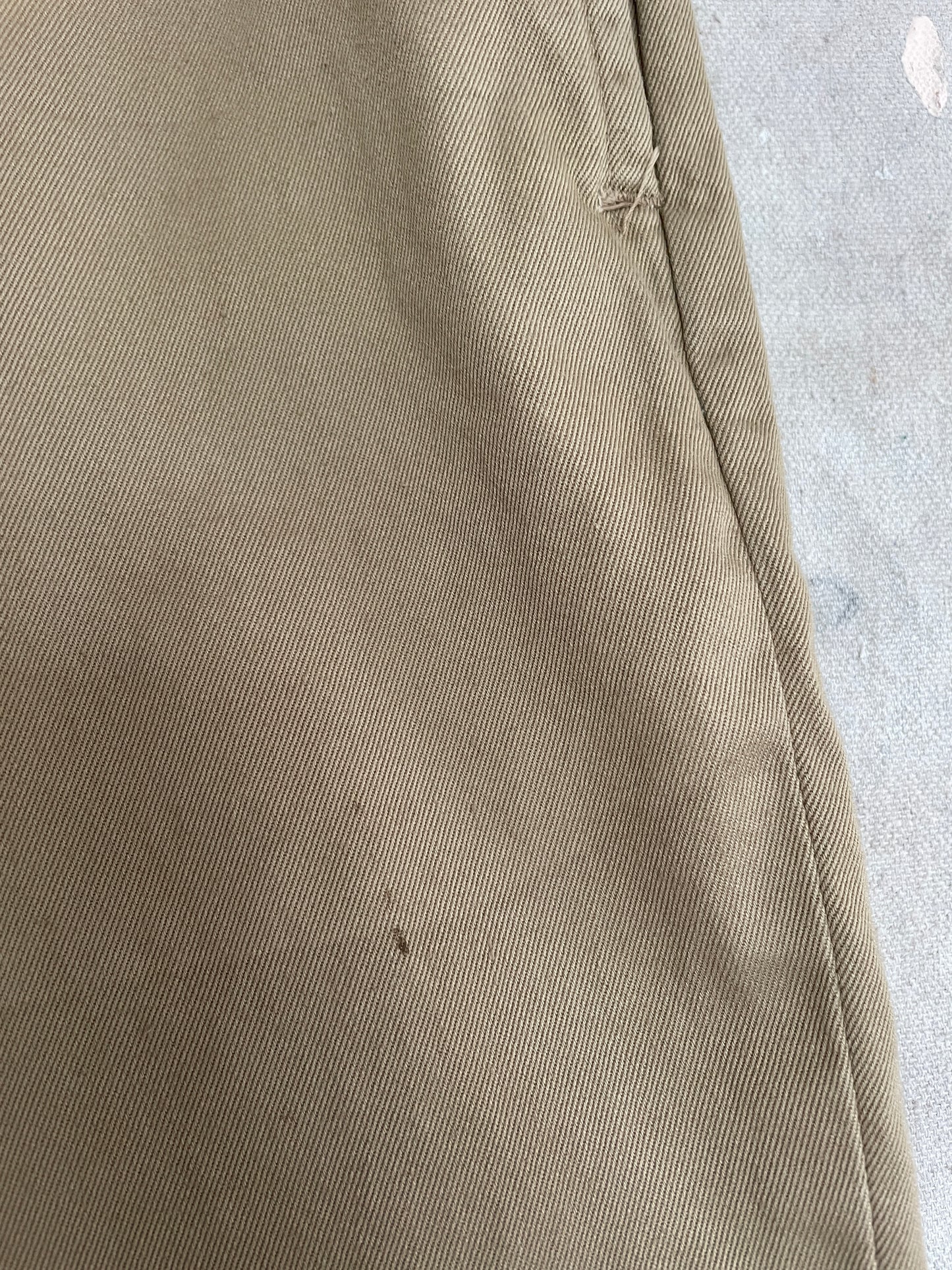 60s Khaki Military Trousers