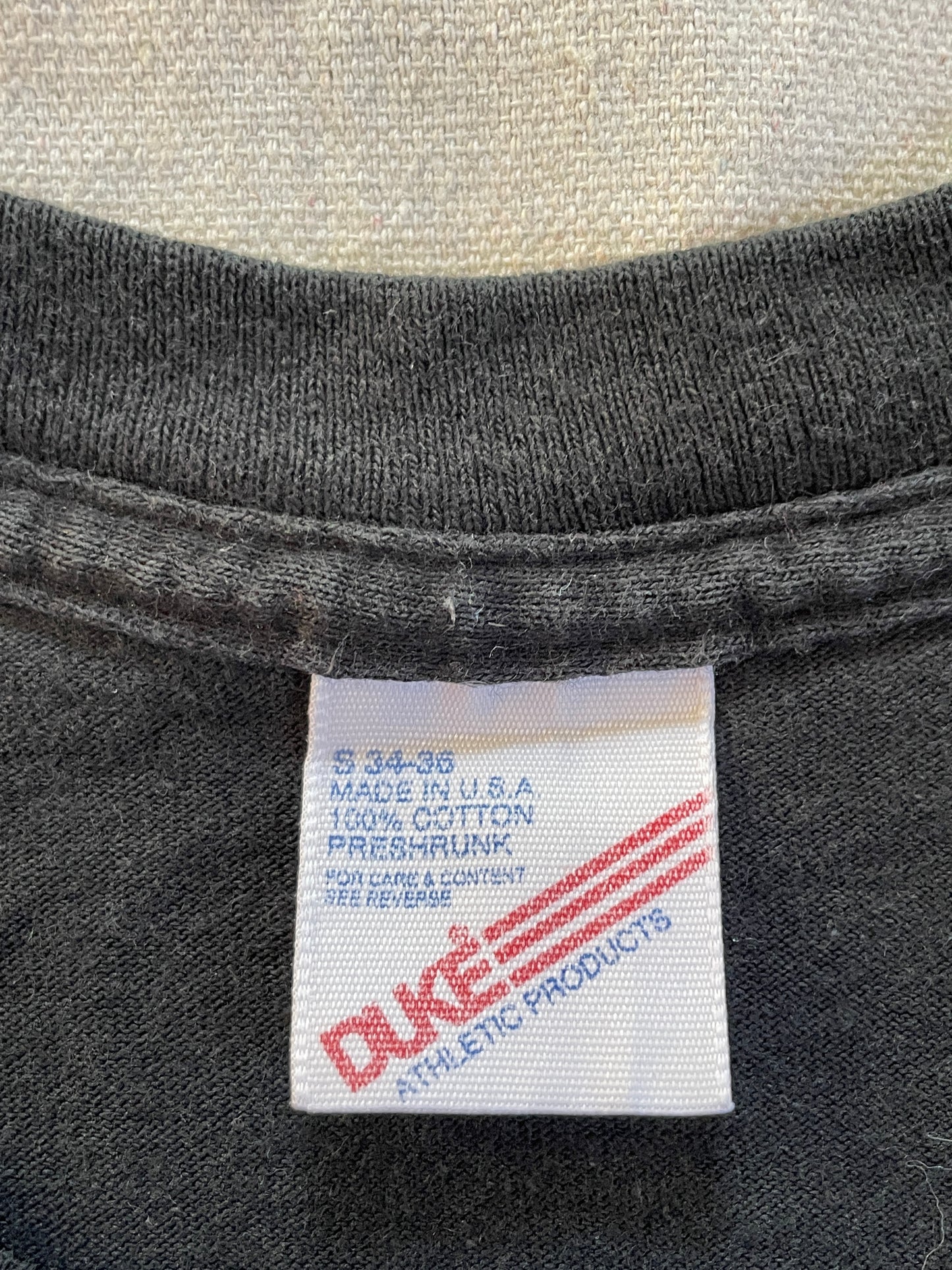 90s Blank Black Tee