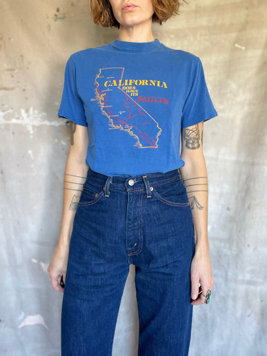80s California Faults Tee