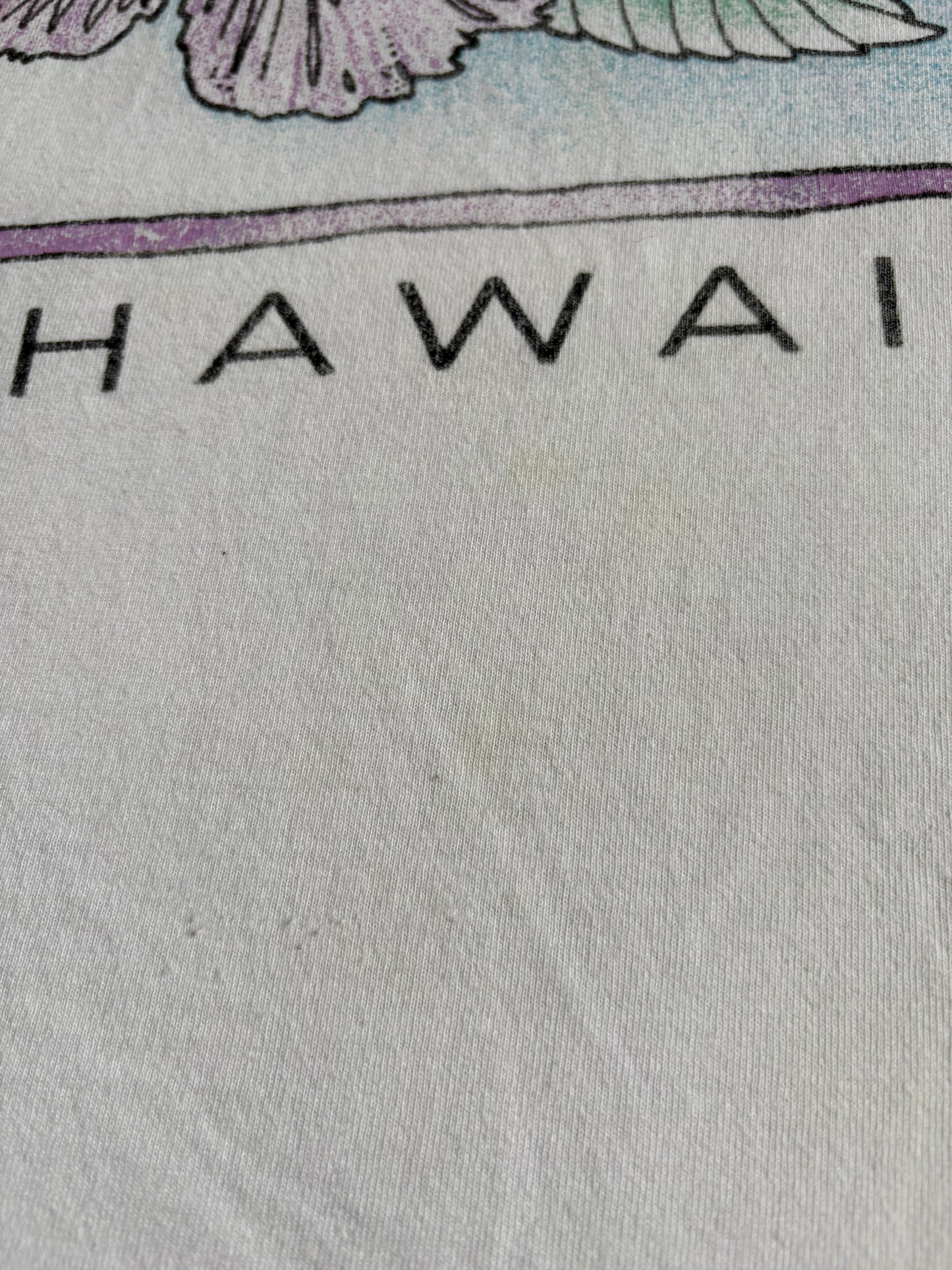Vintage 90s Hawaii Hibiscus Tee