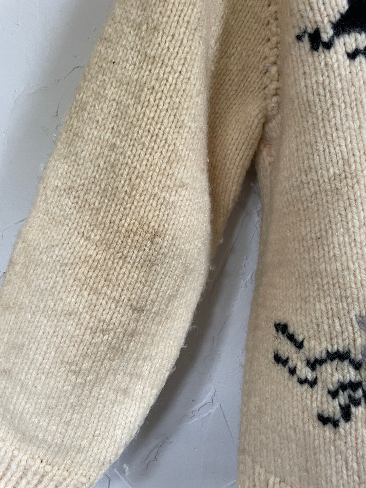 70s Snow Mobile Mary Maxim Sweater
