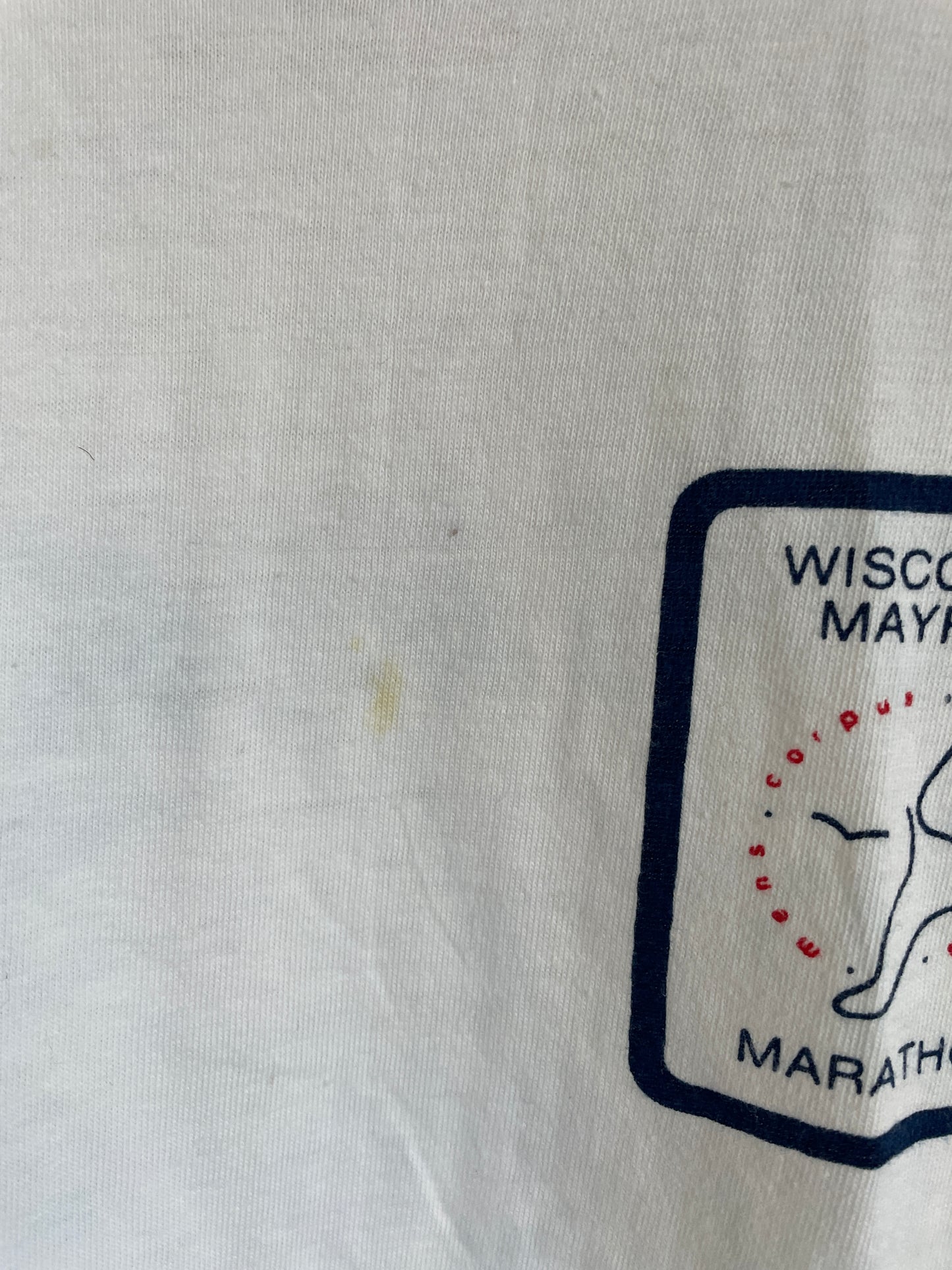 Vintage 70s Wisconsin Mayfair Marathon Tee