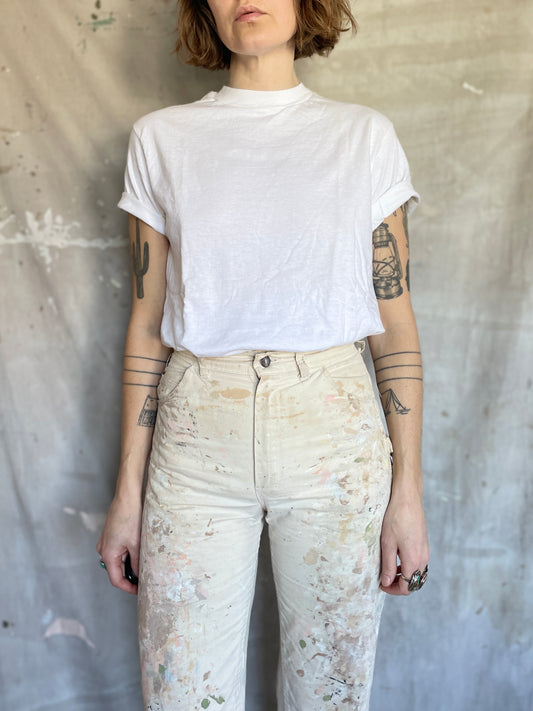 80s Blank White Tee