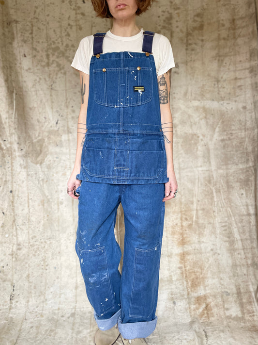 90s Apron Front Double Knee Overalls