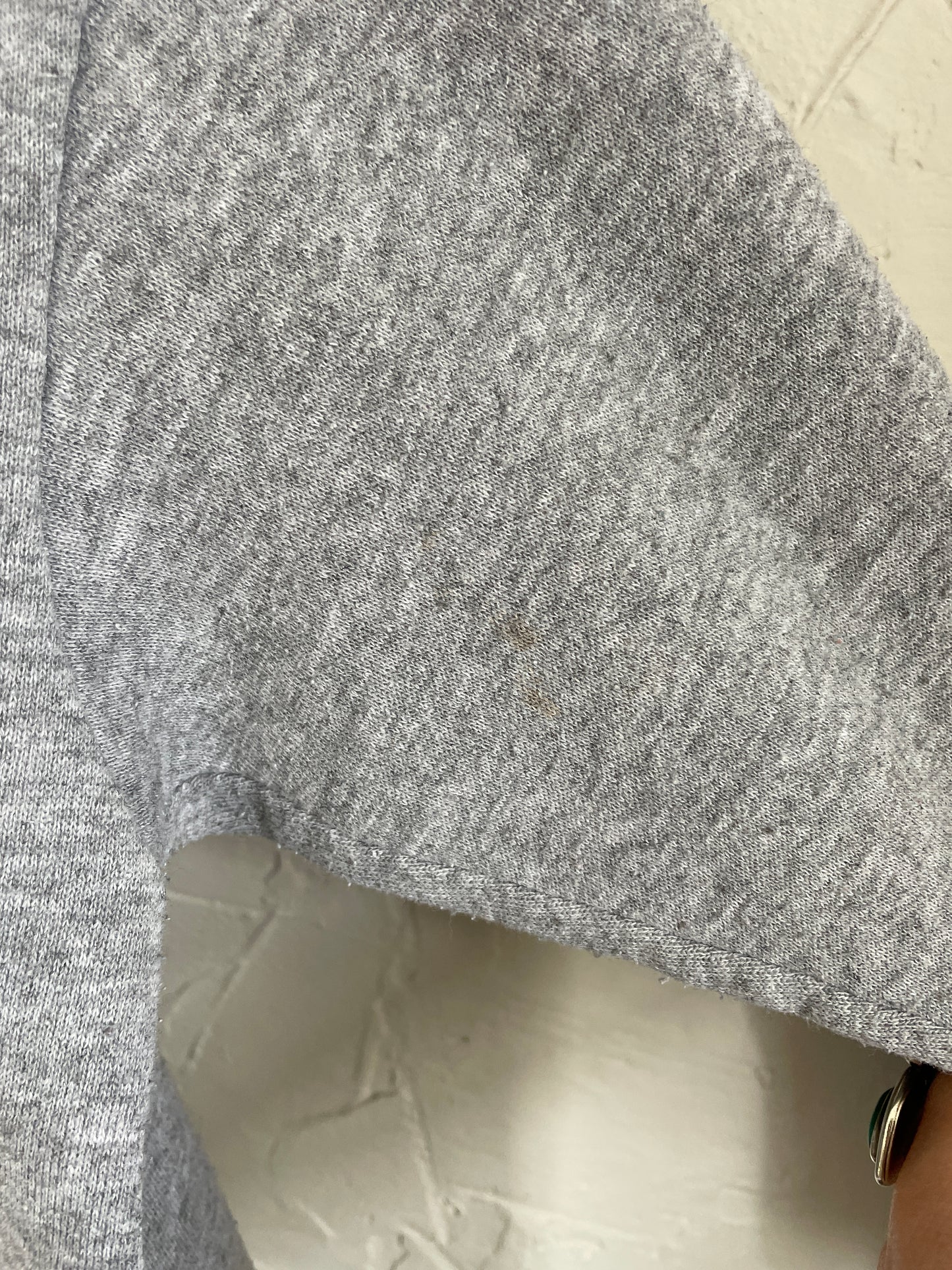 80s Blank Gray Sweatshirt