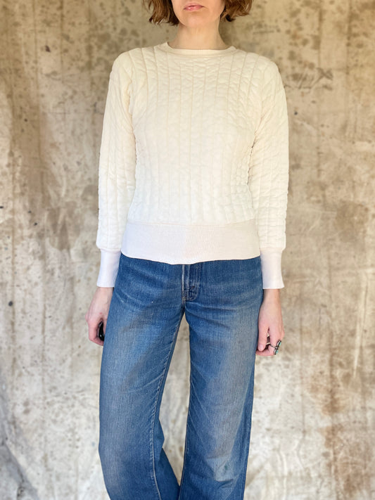 60s BVD Quilted Thermal Lined Shirt