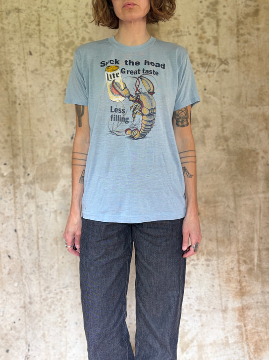 80s Suck The Head, Eat The Tail Miller Lite Tee