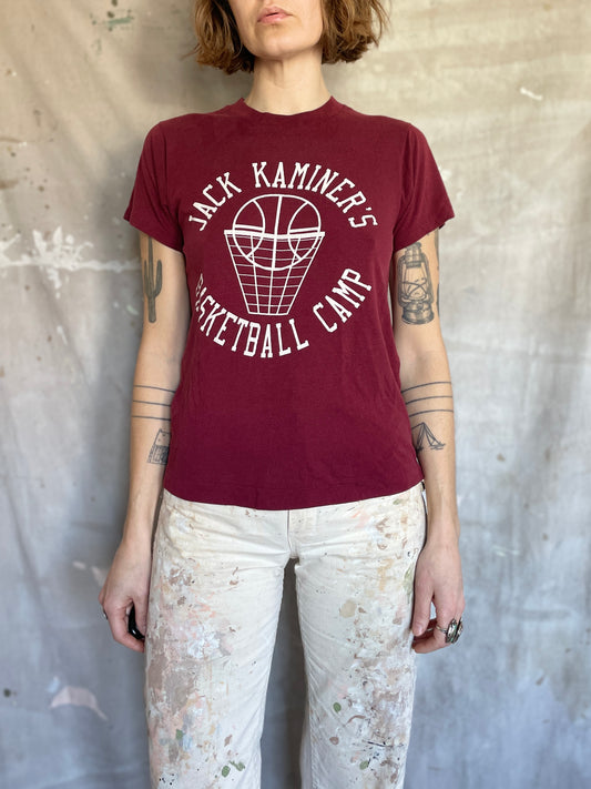 80s Jack Kaminer’s Basketball Camp Tee
