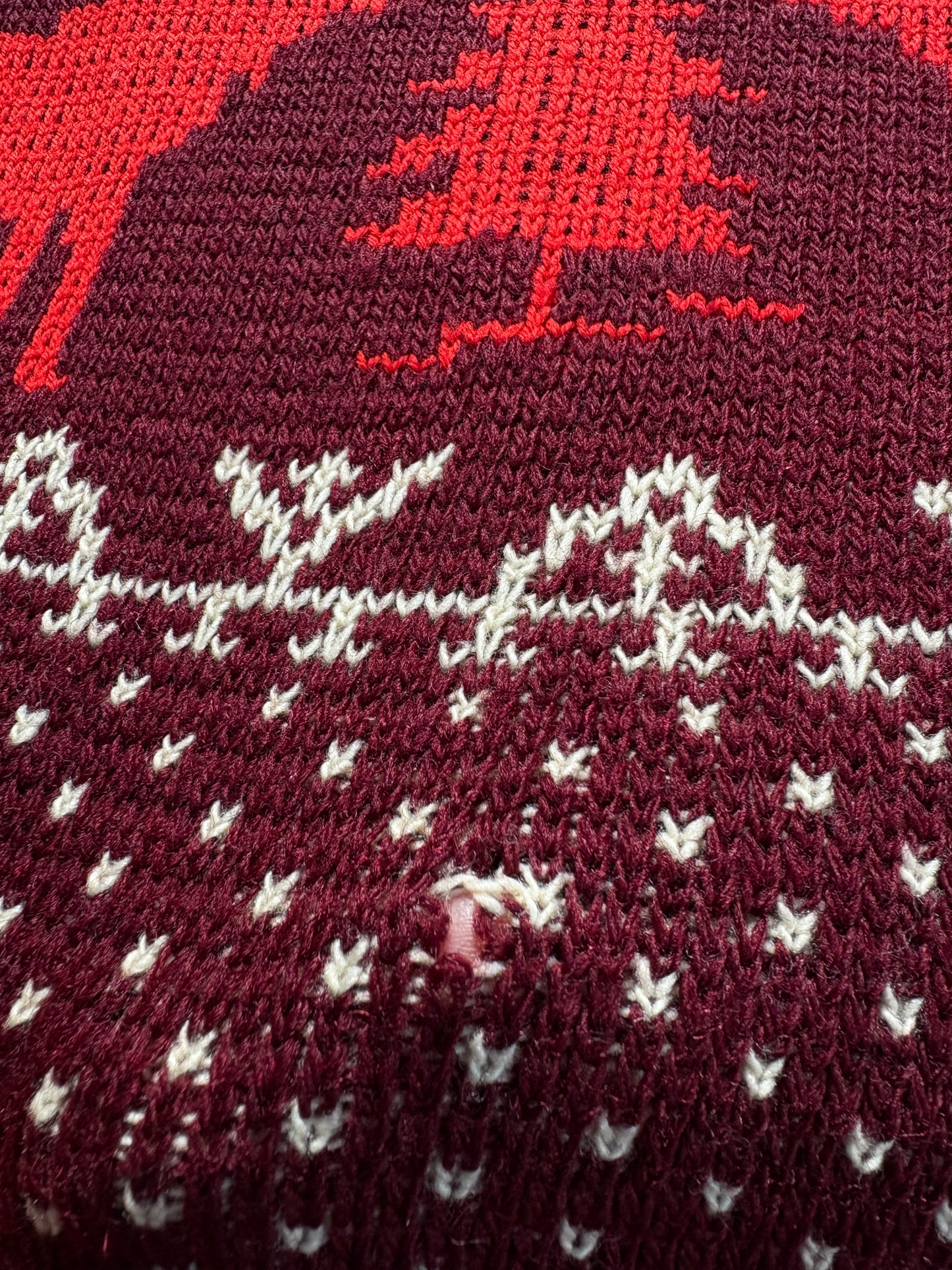 Vintage 50s Jersild Reindeer Holiday Sweater