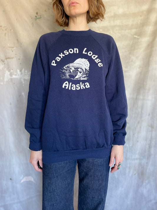 90s Paxson Lodge Alaska Sweatshirt