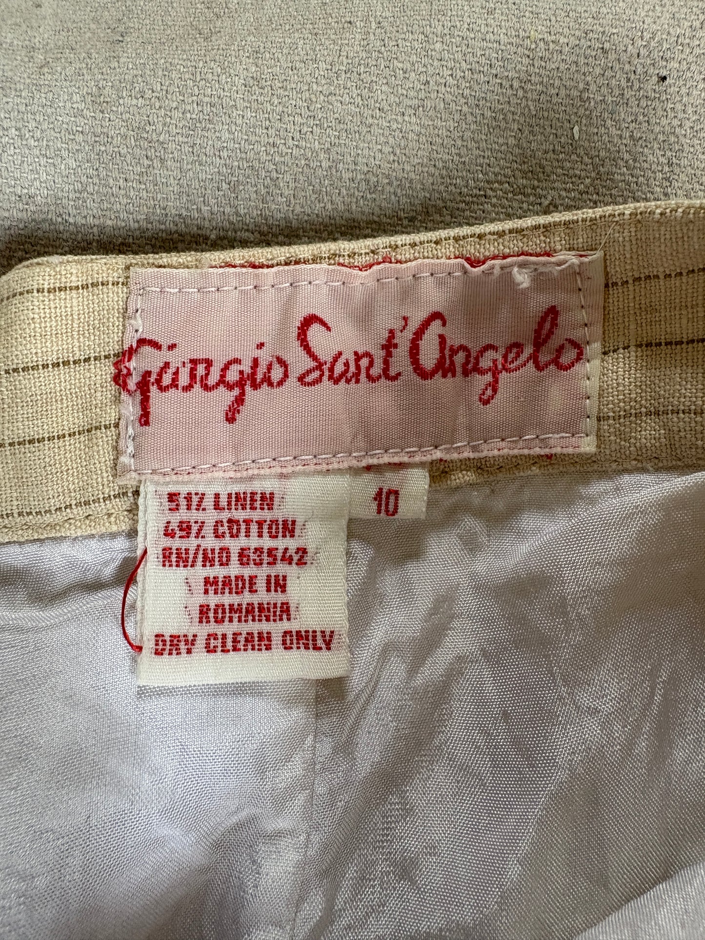 90s Pinstripe Trousers