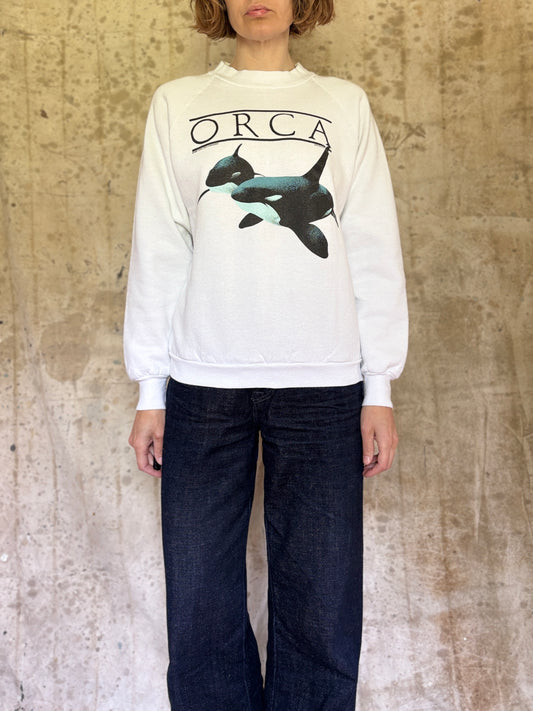 80s Orca Whale Sweatshirt